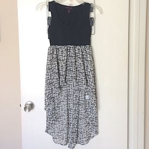 Material Girl long high low tank top XS